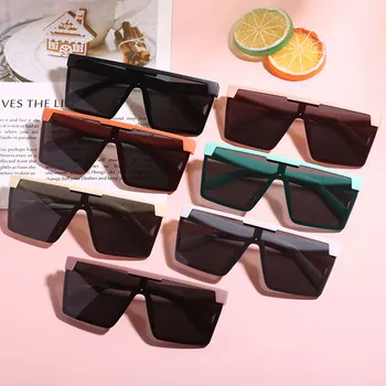 Ретро Детски слънчеви очила с UV400 Plane Protection Box Срастване на цветни слънчеви очила за момчета и момичета, на открито, очила с изпъкнали очи