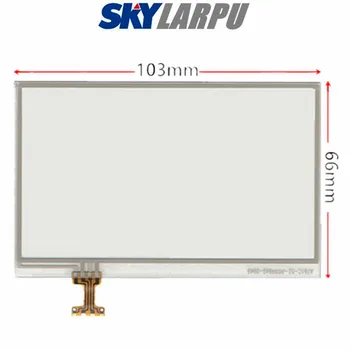 Сензорен екран lq043t1dg05, lq043t1dg06, lq043t1dg53, 4.3 инча, ремонт на тъчпада, стъкло и 103 mm x 66 мм, нов