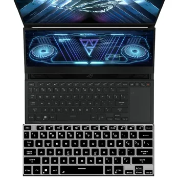 Силиконов калъф за клавиатура на лаптоп ASUS ROG Zephyrus Duo 16 2023 GX650PY GX650PZ GX650P GX650 R GX650RX GX650RM 16 инча