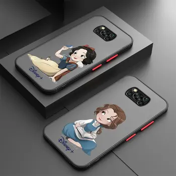 Сладък Калъф за Телефон Принцеси на Дисни Xiaomi Poco C40 M5 X4 GT M3 X5 Pro M5s F3 X3 Pro X3 NFC X4 Броня устойчив на удари Калъф