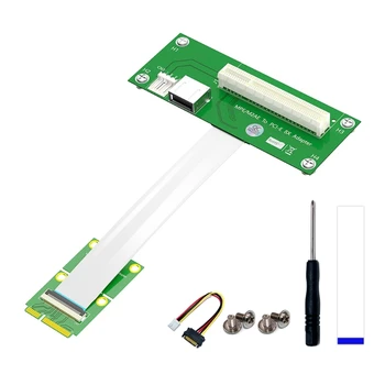 Слот Mini PCIE за PCIExpress с пристанище, USB2.0, удлинительный захранващ кабел 4Pin