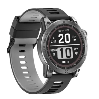 Спортни смарт часовници на открито, барометрический компас, мултифункционален мъжки часовник с GPS система за здраве