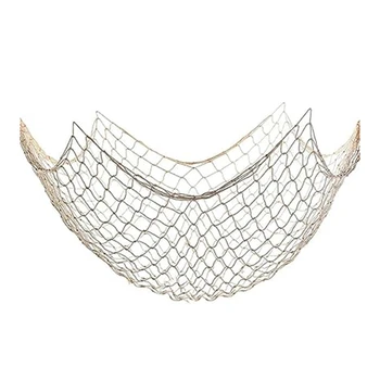 Средиземноморската ажурная фотостена, въже, монтиран на стената фон, декор за фотостены, вечерни Украса в рибарска мрежа, лекота на използване