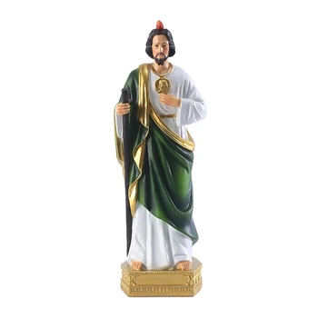 Статуята на Юда Католически християнин Ръчно рисувани Религиозна статуя на Светеца за украса на дома спални Църквата Религиозен совалка