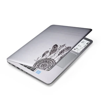 Стикер за лаптоп, стикер с изображение на пера, стикер за лаптоп Macbook Air D5QC