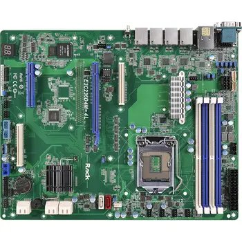 Сървърна дънна платка на ASROCK LGA1151 C236 с поддръжка на DDR4 E3-1200 V5 V6 E3C236D4M-4L