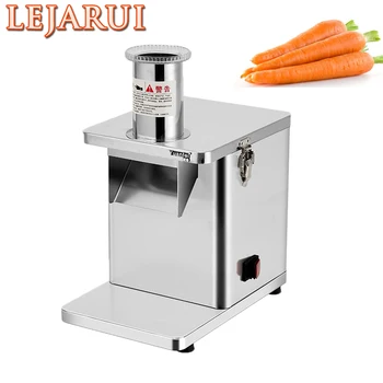 Търговски електрическа машина за рязане на картофи, моркови, краставици, шинковки на кубчета, Автоматична машина за рязане на зеленчуци 220 В