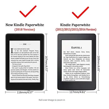 Универсален Защитен Калъф Корица За Електронна книга Магнитна Однотонная Smart Case Протектор за Kindle Paperwhite 1 2 3 4 Аксесоари