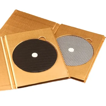 Уплътнение за настройки на cd-диск от въглеродни влакна, амортисьор, тампон за компакт диск, притискателния диск, аудиоаксессуары