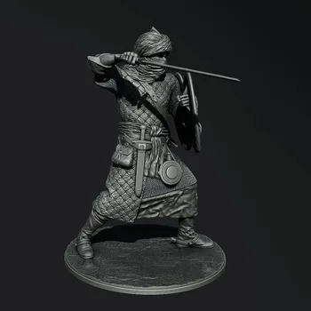 Фигура от смола 1/24 Модел ANCIENT STAND warrior general в разглобено формата на Неокрашенный комплект за монтаж на фигури