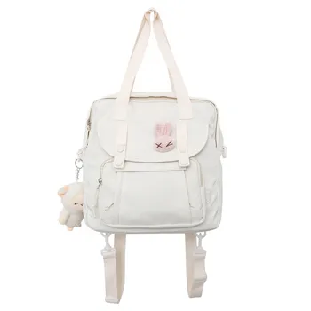 Чанта в японски стил, водоустойчив найлонов раница, чанта за ученици, чанта през рамо, дръжка за пътуване, чанта-мъкна, детска раница
