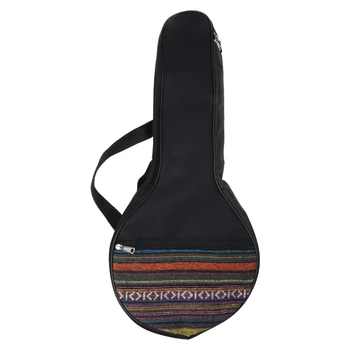 Чанта за банджо с 4 струни 25 инча, Етническа ukulele, чанта за своята практика, памук раница, аксесоари за музикални инструменти 448D
