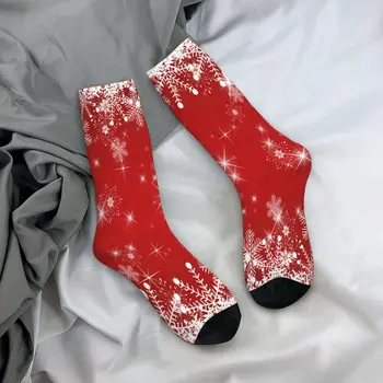 Чорапи за скейтборд в стил хип-хоп Весела Коледа от полиестер за жени и мъже, абсорбиращи потта