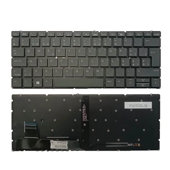 Шведската клавиатурата SW за HP EliteBook x360 830 G5 x360 830 G6 с подсветка е подходящ само за серия X360